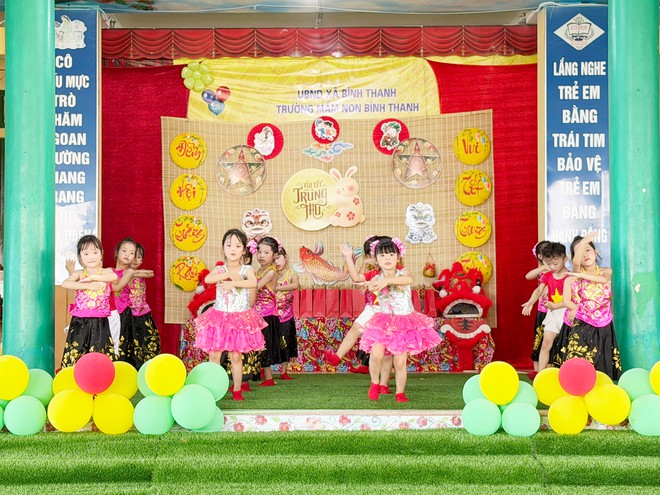 Hưng Yên: Một mùa Trung thu ấm áp tại Mầm non Bình Thanh- Ảnh 4.