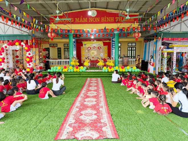 Hưng Yên: Một mùa Trung thu ấm áp tại Mầm non Bình Thanh- Ảnh 3.