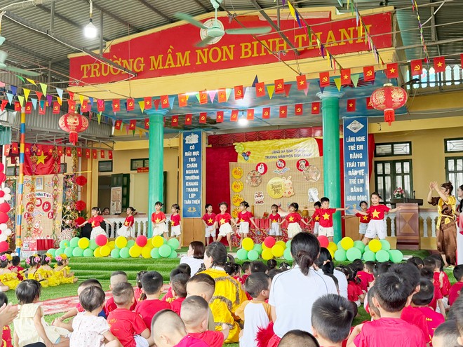 Hưng Yên: Một mùa Trung thu ấm áp tại Mầm non Bình Thanh- Ảnh 5.