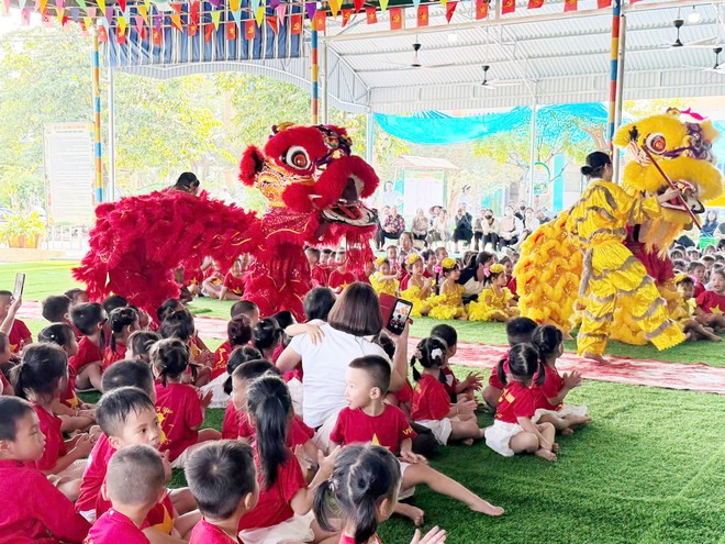 Hưng Yên: Một mùa Trung thu ấm áp tại Mầm non Bình Thanh- Ảnh 2.