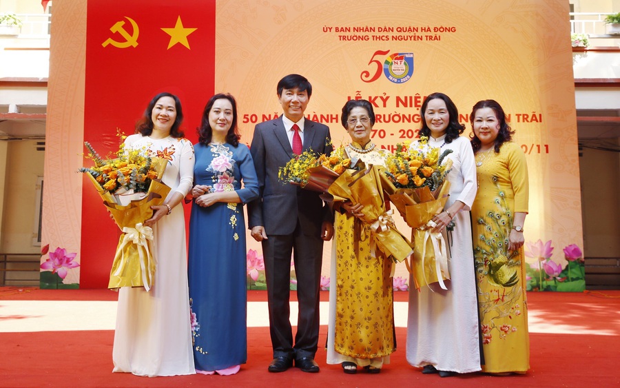 Trường THCS Nguyễn Trãi: Tự hào 50 năm xây dựng trưởng thành và phát triển