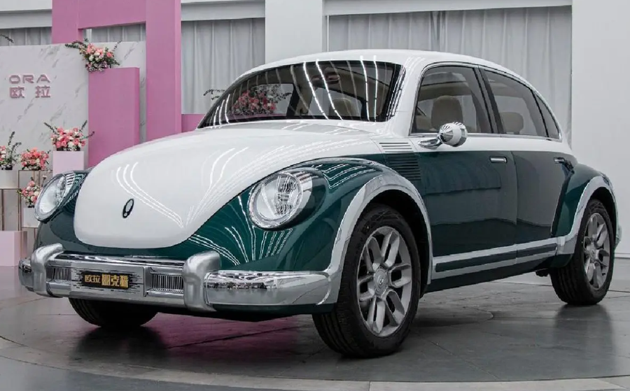Xe điện giống hệt huyền thoại xe con bọ Volkswagen lộ diện, sạc đầy chạy tới 400km