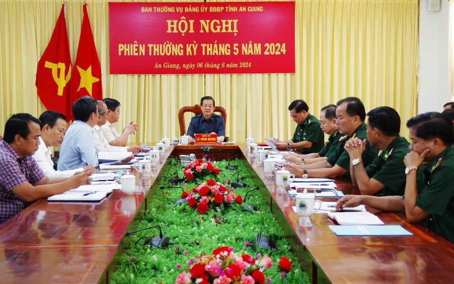 BĐBP An Giang: Tập trung làm tốt công tác xây dựng Đảng