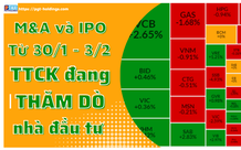 M&A và IPO (Từ 30/1 - 3/2): TTCK đang thăm dò nhà đầu tư