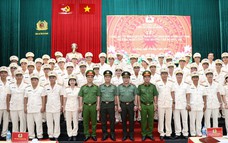 Công an tỉnh An Giang: Trao Quyết định nghỉ hưu theo nguyện vọng cho 68 đồng chí