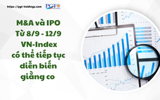 M&A và IPO (Từ 8/9 - 12/9): VN-Index có thể tiếp tục diễn biến giằng co
