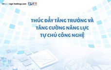 Thúc đẩy tăng trưởng và tăng cường năng lực tự chủ công nghệ