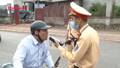 Cảnh sát giao thông tỉnh Bắc Giang đồng loạt ra quân xử phạt lái xe vi phạm nồng độ cồn và ma túy