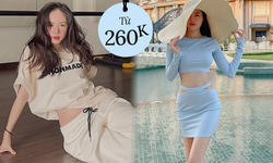 Đồ local brand sao Việt vừa diện: Toàn món rẻ đẹp chỉ từ 260k, bất ngờ nhất là váy sexy giá chưa đến 400k của Lan Ngọc