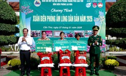 Chăm lo Tết cho các hộ dân có hoàn cảnh khó khăn trên địa bàn xã Lai Hòa