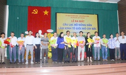 Vĩnh Long: Xã Phước Mỹ Trung ra mắt Câu lạc bộ Nông dân làm kinh tế giỏi