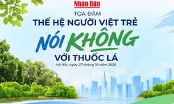 Người Việt trẻ chọn sức khỏe, nói không với thuốc lá