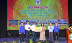 Đoàn Thể thao TP Cần Thơ xuất quân tham dự Đại hội Thể thao toàn quốc lần thứ X