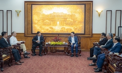 Thành phố Huế: Lãnh đạo UBND tiếp và làm việc với Tổ chức Bảo tồn Thiên nhiên Thế giới tại Việt Nam