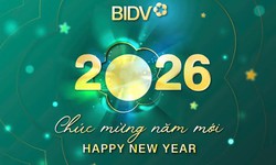 Ngân hàng BIDV chi nhánh Hậu Giang Chúc mừng năm mới 2026