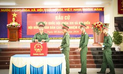An Giang: Cử tri đặc khu Thổ Châu đi bầu cử sớm