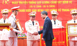 Hà Nội: Trung tướng Nguyễn Thanh Tùng được trao tặng danh hiệu Anh hùng Lực lượng vũ trang nhân dân