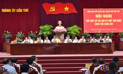 Trưởng ban Tổ chức Trung ương Nguyễn Duy Ngọc tiếp xúc cử tri tại TP Cần Thơ