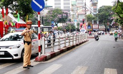 Hà Nội phân luồng giao thông một số tuyến đường để thi công chống ngập