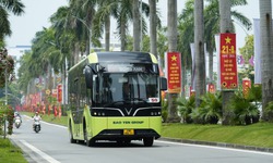 Hà Nội: Tổng số xe buýt sử dụng điện và năng lượng xanh trên toàn thành phố khoảng 800 xe