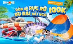 Chỉ 100.000 đồng/vé, “đại tiệc nước” đang chờ đón bạn tại Sun World Sam Son