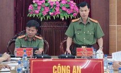 Công an TP Cần Thơ tiếp và làm việc với Đoàn kiểm tra của Cục Công nghệ thông tin