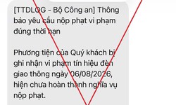 Cảnh giác lừa đảo nộp phạt giao thông qua tin nhắn - Tuyệt đối không bấm vào đường link lạ!