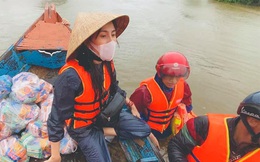 Ca sĩ Thủy Tiên trở về nhà sau 6 ngày cứu trợ đồng bào miền Trung