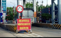 Tạm dừng thu phí trên QL1 tại Quảng Trị đối với phương tiện cứu trợ đồng bào lũ lụt