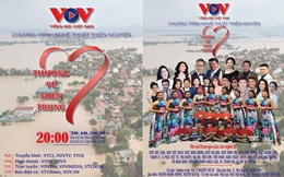 Gần 100 nghệ sĩ tham gia chương trình thiện nguyện 'Thương về miền Trung'