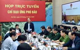 Bão số 9 mạnh đặc biệt, Thủ tướng họp khẩn với các địa phương