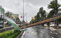 Bão số 9 quét qua Quảng Nam-Quảng Ngãi, thiệt hại rất nặng nề