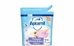 Thu hồi sản phẩm Bột ngũ cốc Aptamil do chứa hạt vi nhựa