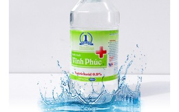 Thu hồi 2 lô Nước muối Vĩnh Phúc Smiles không đạt tiêu chuẩn chất lượng