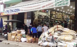 An Giang: Phát hiện số lượng lớn phụ tùng xe mô tô giả nhãn mác