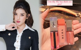 Á hậu Huyền My đang dùng 3 thỏi son sang-xịn-mịn mà hội chị em sành điệu nhất định sẽ mê