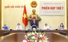 Thông qua nghị quyết công bố kết quả bầu cử, danh sách đại biểu Quốc hội khóa XV