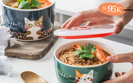 Hội nội trợ nên sắm bát có nắp đậy để bảo quản thực phẩm, giá rẻ mà đẹp long lanh