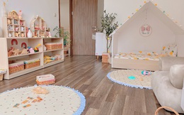 Mẹ đảm thiết kế phòng cho con xinh yêu như cổ tích, chi phí chưa đến 25 triệu mà đồ chơi toàn hàng sang xịn mịn