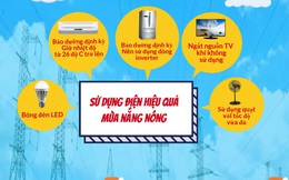 Làm sao để tiết kiệm điện mùa nắng nóng?