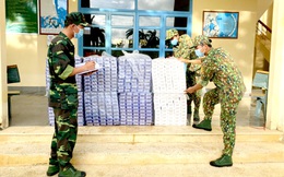 Kiên Giang: Trong một đêm bắt 3 vụ vận chuyển thuốc lá lậu với số lượng lớn