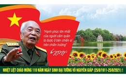 Triển lãm trực tuyến 'Đại tướng Võ Nguyên Giáp - Vị tướng huyền thoại’