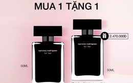 Nước hoa Narciso Rodriguez đã có gian hàng online chính hãng tại Việt Nam, sale đến 40% đã vậy còn mua 1 tặng 1