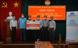 Tập đoàn Sovico và HDBank tặng xe cứu thương, máy thở và thiết bị y tế cho An Giang