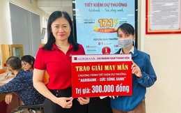 Agribank thực hiện chương trình khuyến mại tiết kiệm "Agribank - Sức sống xanh"