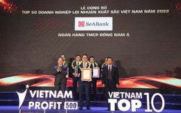 SeABank 5 lần liên tiếp lọt Top 50 doanh nghiệp có lợi nhuận xuất sắc Việt Nam năm 2022