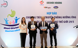 Vinamilk đồng hành cùng chương trình truyền thông hưởng ứng "Ngày sức khỏe tiêu hóa thế giới"