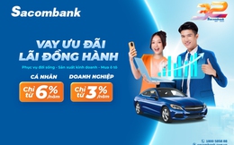 Sacombank tăng nguồn vốn và giảm sâu lãi suất cho vay hỗ trợ khách hàng cuối năm