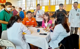 Ngày hội hiến máu ở Nhiệt điện Phả Lại: Một trái tim, vạn tấm lòng
