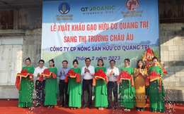 Lô gạo hữu cơ đầu tiên được xuất khẩu sang thị trường châu Âu